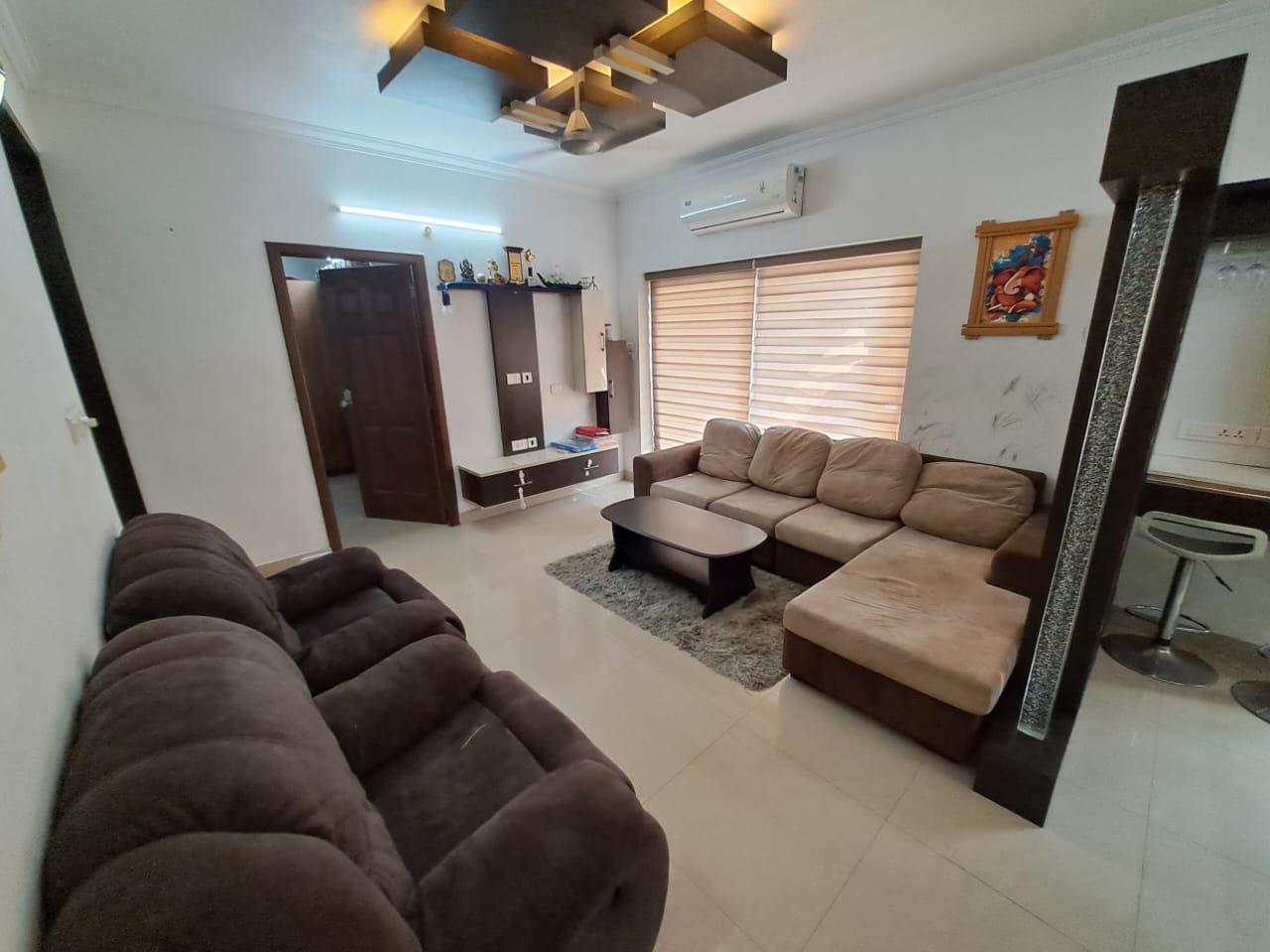 1000sqft 2BHK Furnished Flat