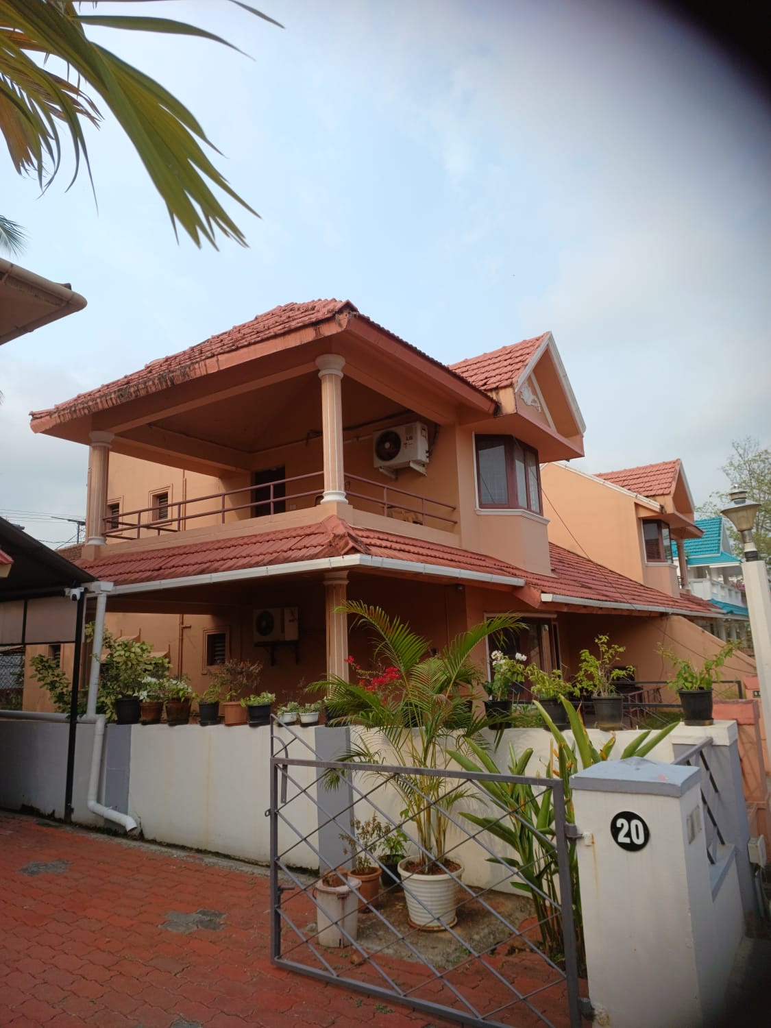 11.6 cents with old twin house in Premium gated villa