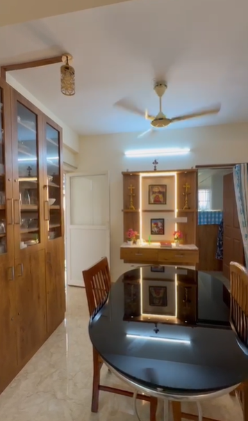 1180sqft 2BHK Semifurnished Flat