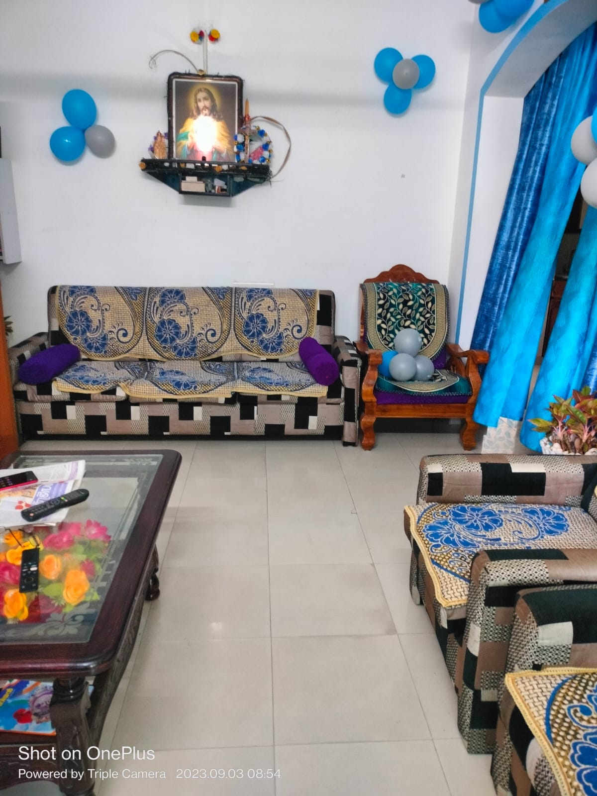 1200sqft 3BHK Fully furnished Apartment