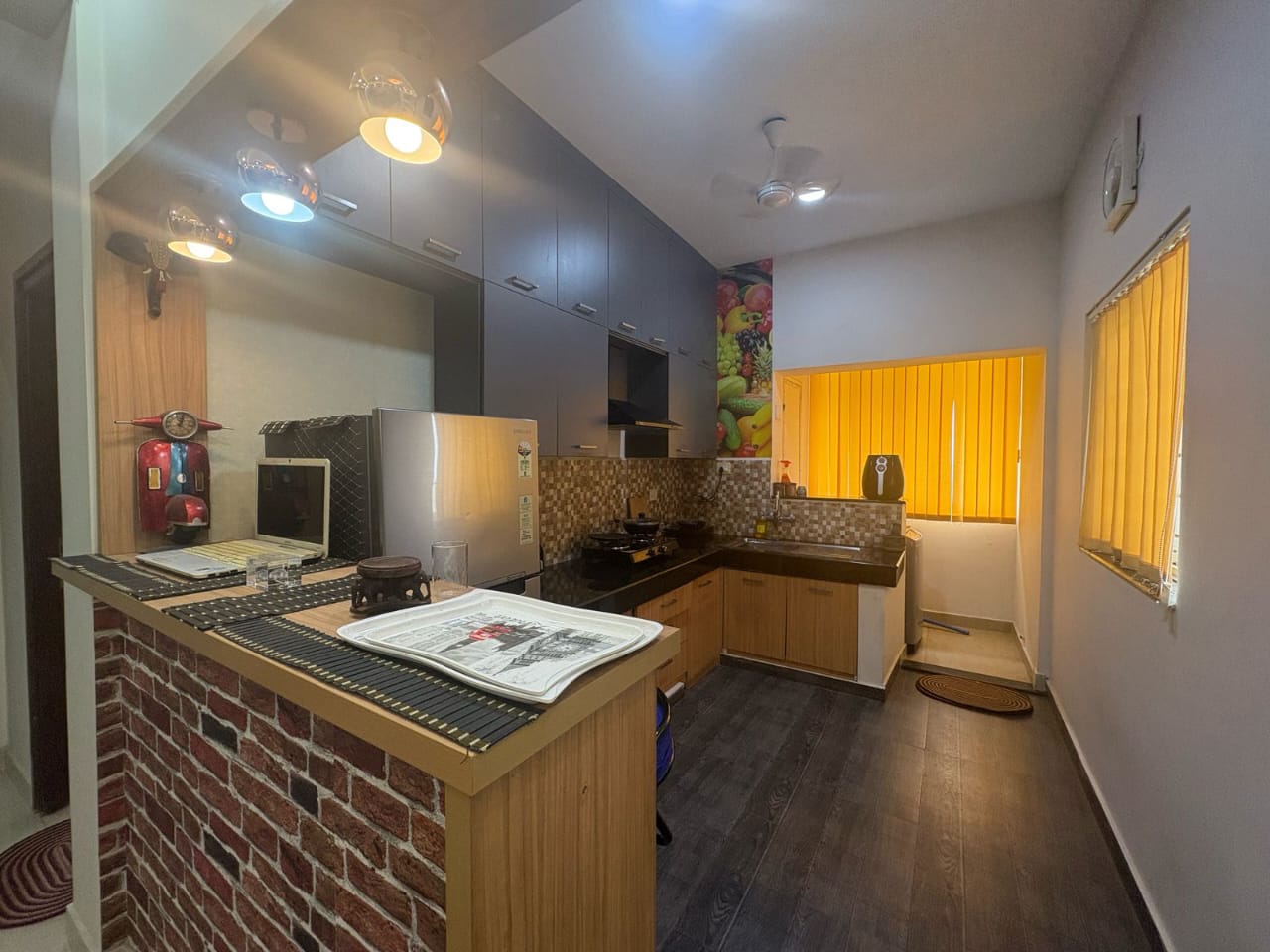 1250sqft 2BHK Fully furnished Flat
