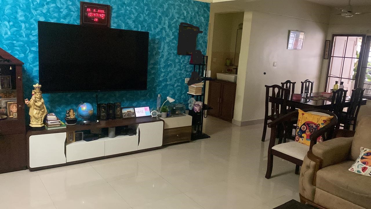 1420sqft 3 BHK semifurnished flat in Kaloor - for sale in kaloor, Kochi ( Ernakulam ), Kerala