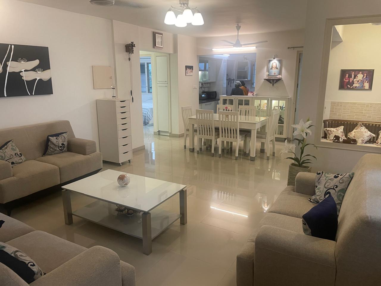 1591sqft 3BHK Furnished Flat