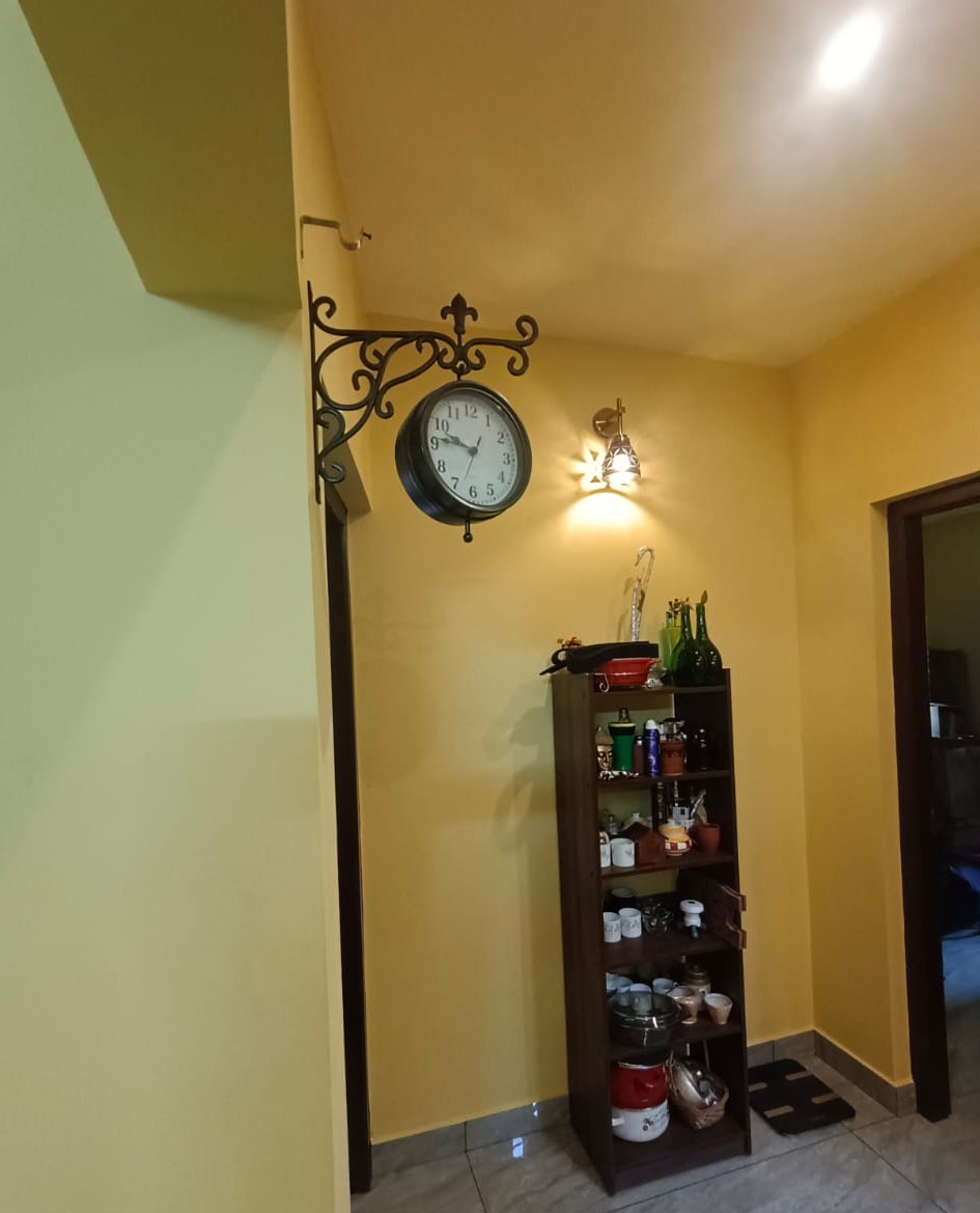1600sqft 3bhk Furnished House with 3.400cents of Land