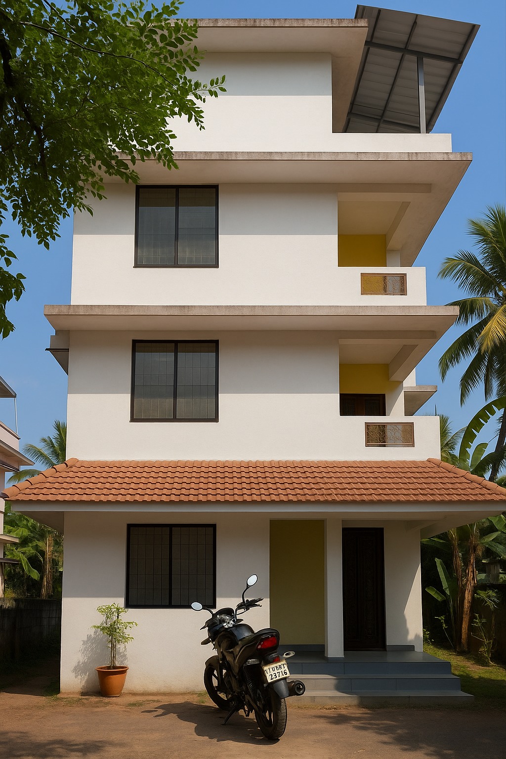 17.5 cent of land with old house