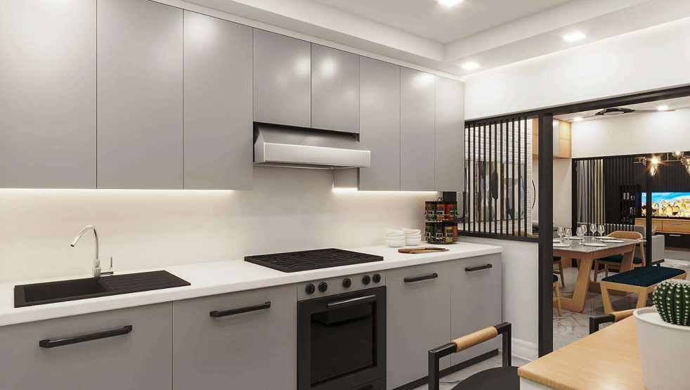 1700sqft 3 BHK Fully Furnished Flat near Lissie Hospital, Kaloor
