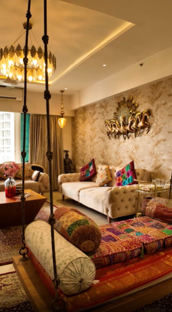 2200sqft 2BHK Luxury Fully furnished flat