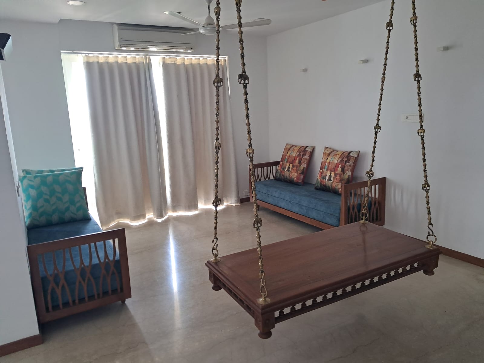 3800 sqft 4BHK Fully Furnished Luxury Flat in Gated society in Panangad