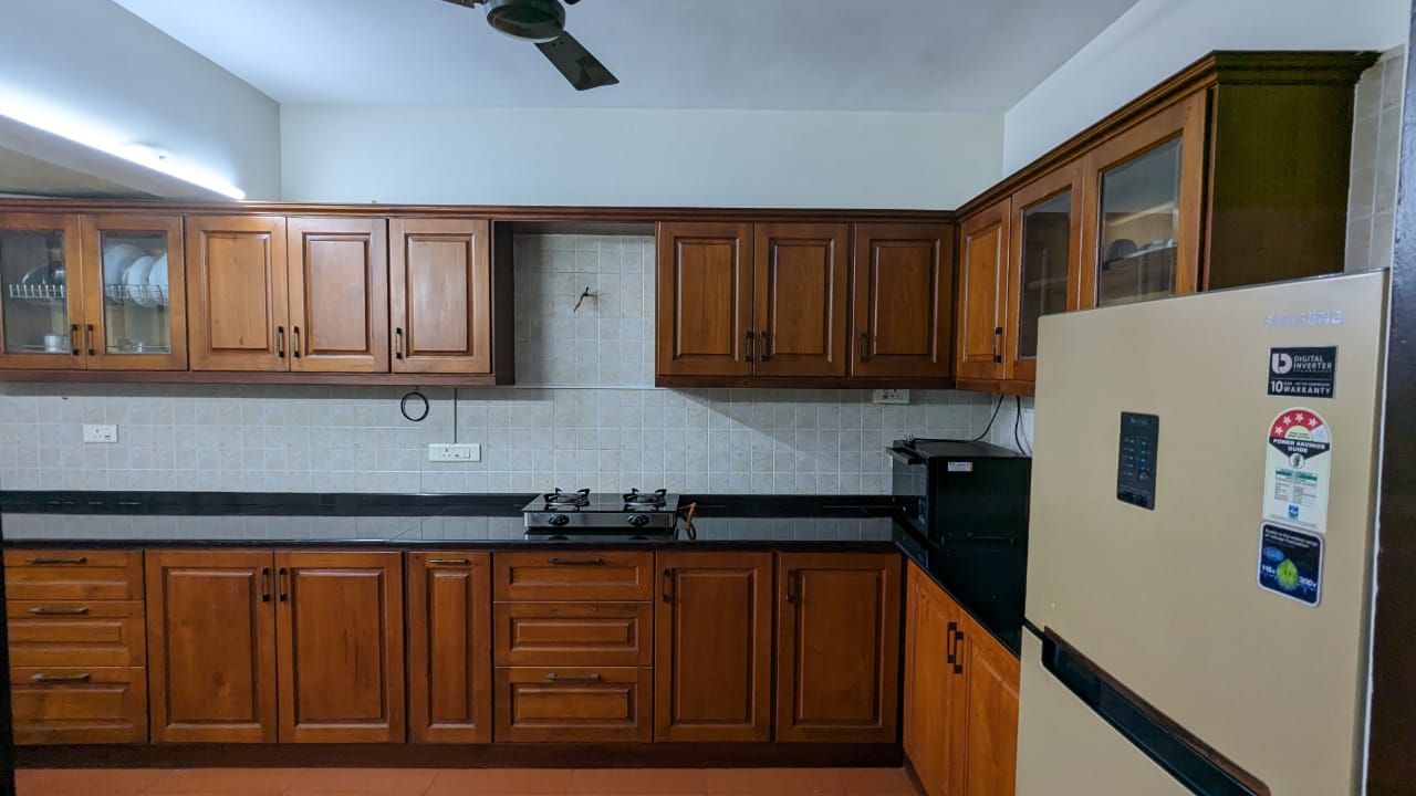 3BHK Semifurnished Flat near Infopark, Kakkanad,1580 sqft