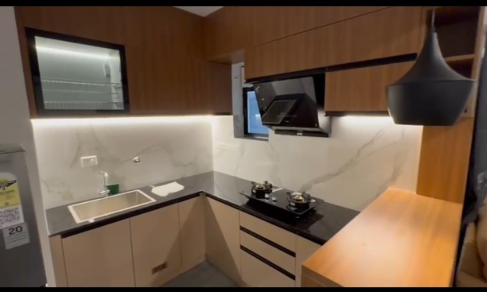850sqft 2BHK Semifurnished Flat in Vyttila