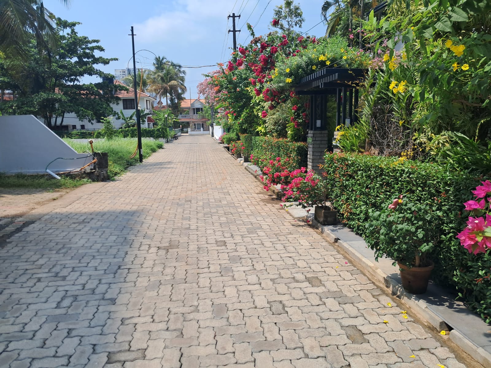 9 cent of prime residential property in a gated villa community