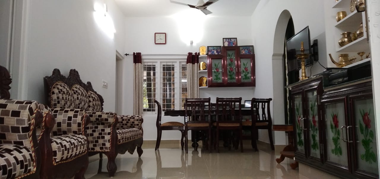 1389 sqft, 3BHK fully furnished Flat in Palarivattom