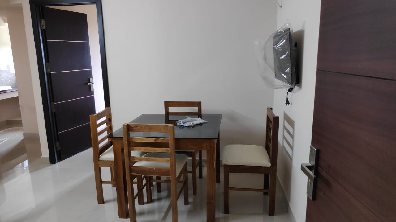 3BHK Semi Furnished Brand new flat in Kakkanad, Kollenkudymugal,1621sqft