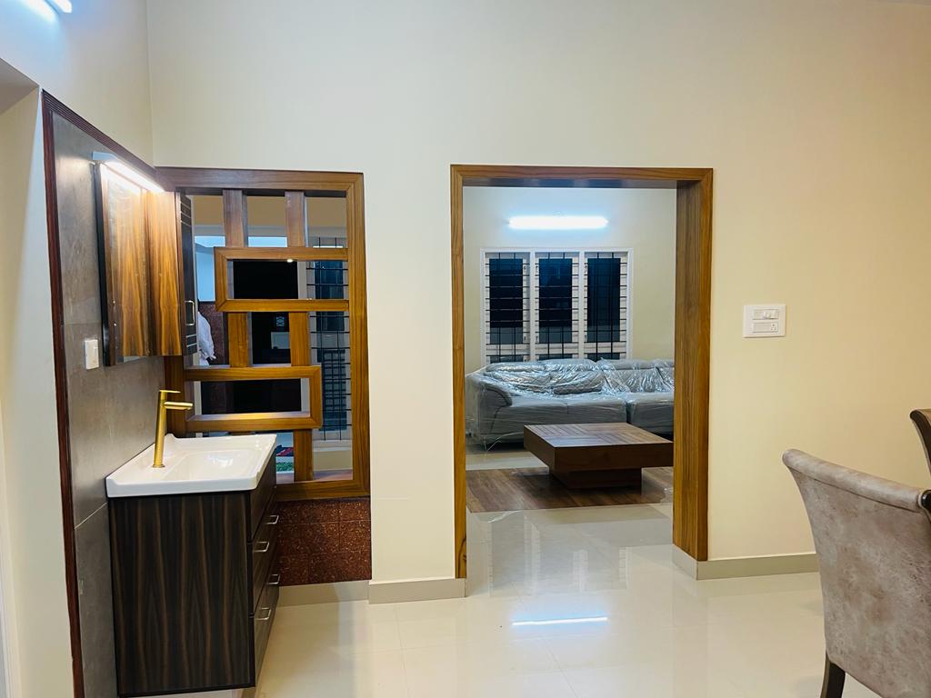800 sqft, 2BHK Semifurnished Apartment in Edapilly