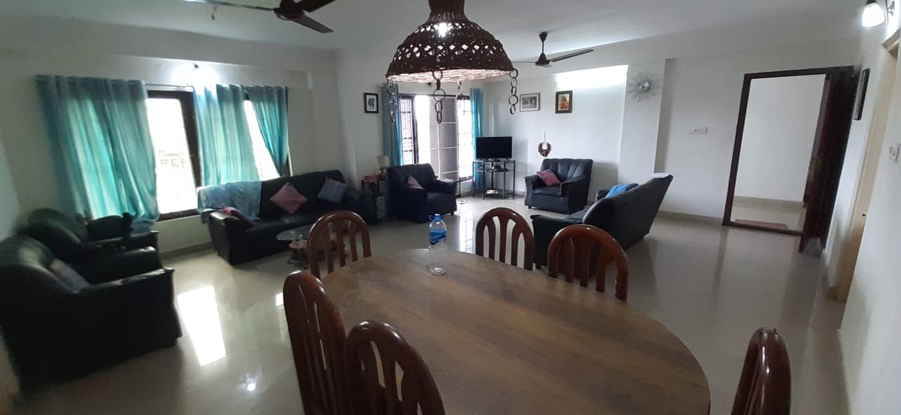 2BHK Fully Furnished Flat in Edappilly, 1000sqft