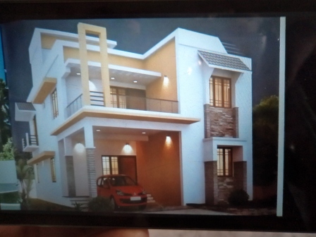 1300 sqft 3BHK brand new house