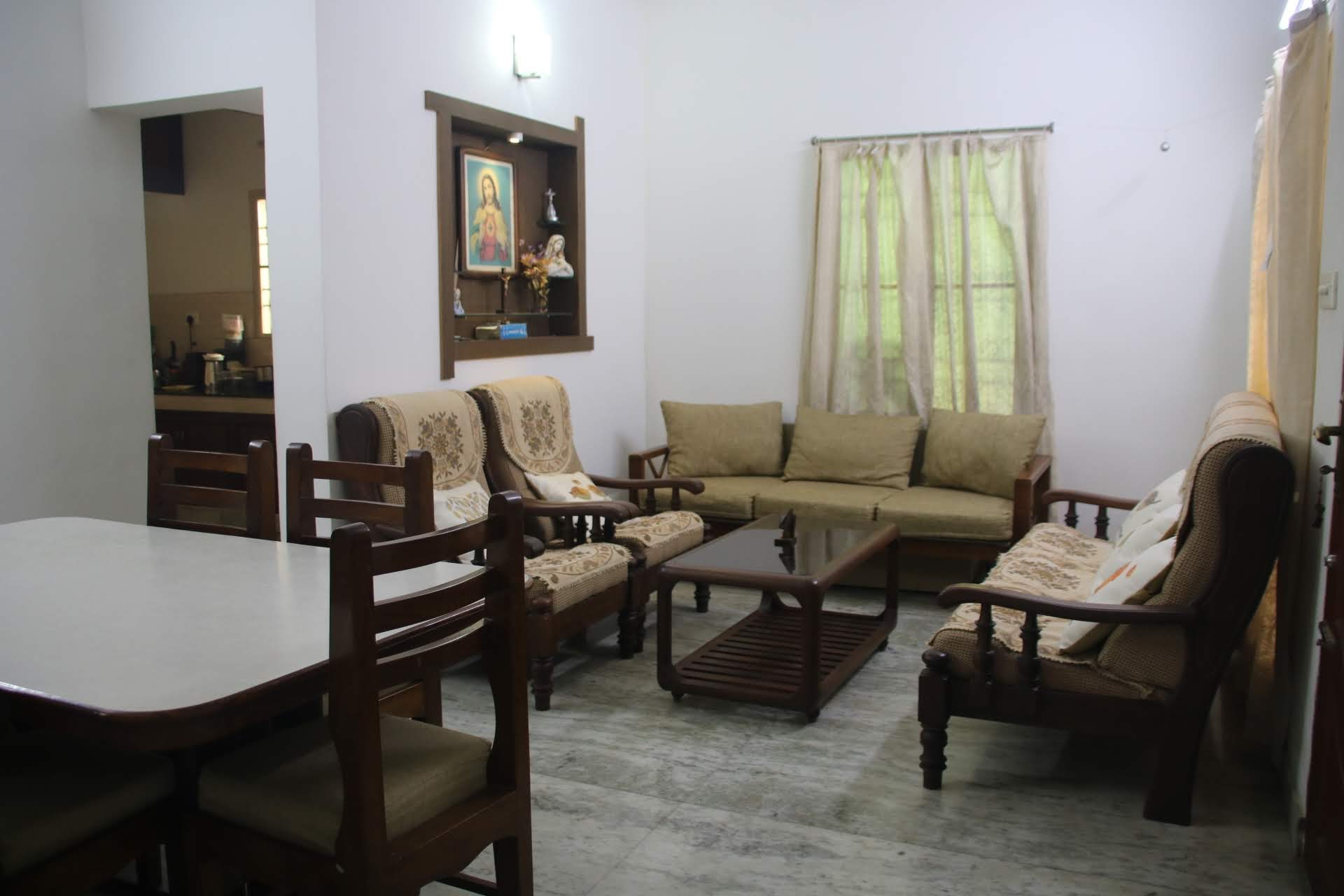 3BHK Semifurnished House 1550sqft in Koonammav, Varapuzha