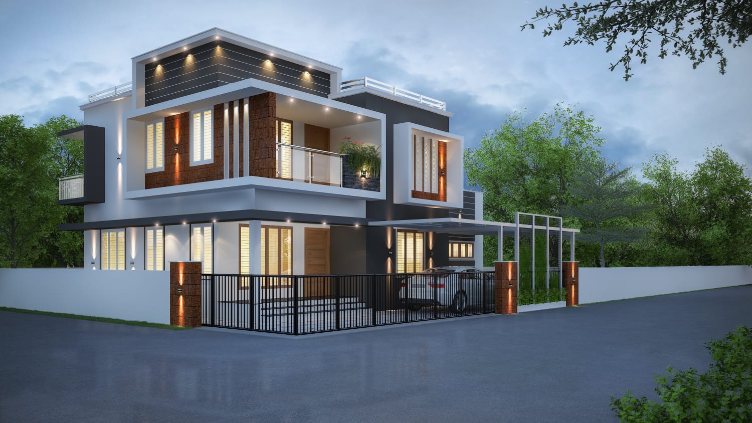 4BHK Brandnew House with 5 Cent Land1950sqft - for sale in Pallikkara, Kochi ( Ernakulam ), Kerala