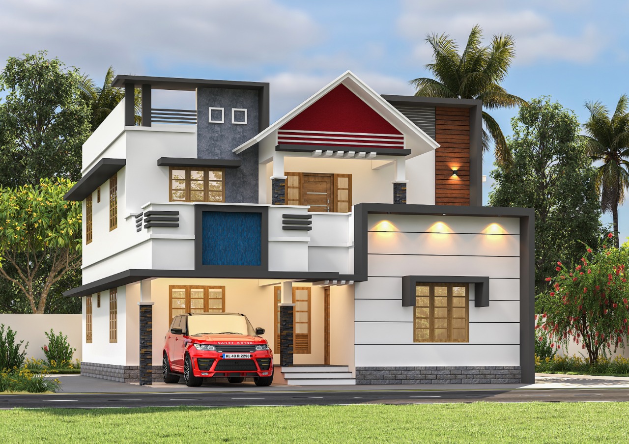4BHK Brandnew House with 5 Cents Land 2100sqft - for sale in Pazhamthottam, Kochi ( Ernakulam ), Kerala