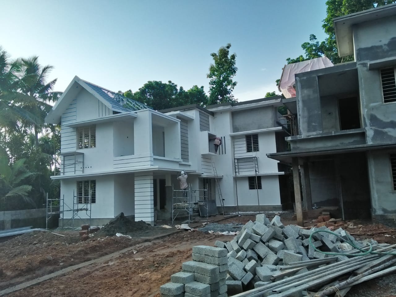 10000 sqft,  3 storied house with 20cent