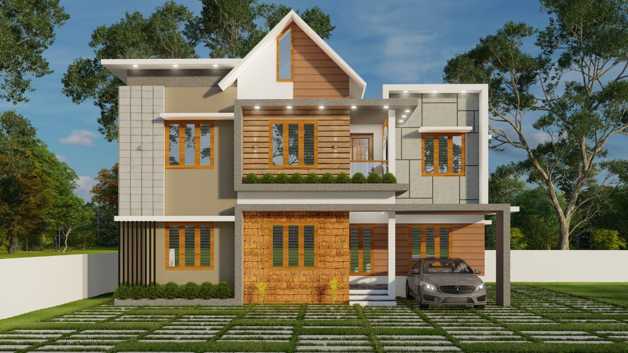 4BHK Semifurnished House with 3.50Cent Land 2050sqft - for sale in Kakkanad, Kochi ( Ernakulam ), Kerala