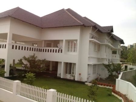 5500 sqft brandnew semifurnished house