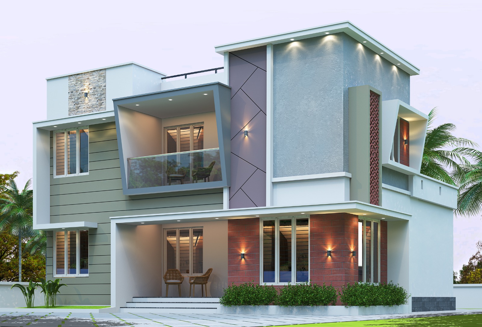 3BHK Brandnew House with 4.25cent1600sqft