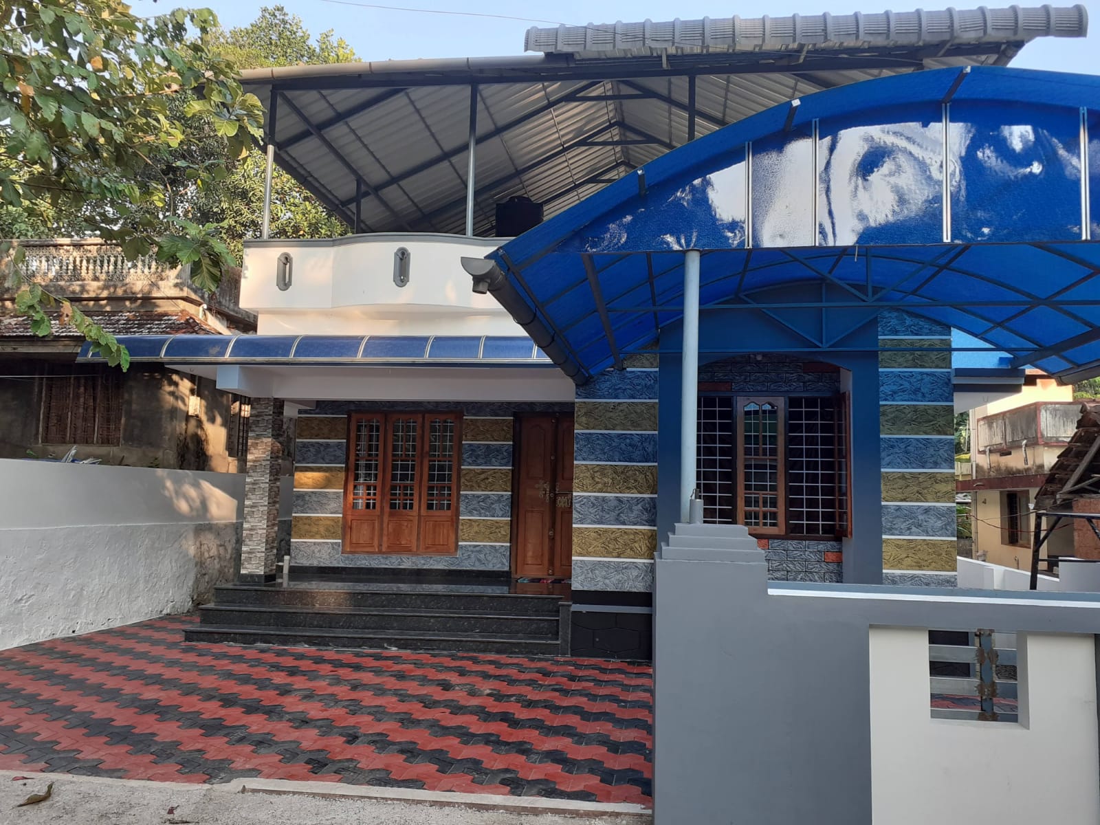 3BHK Semifurnished House with 5.50Cent 1400sqft