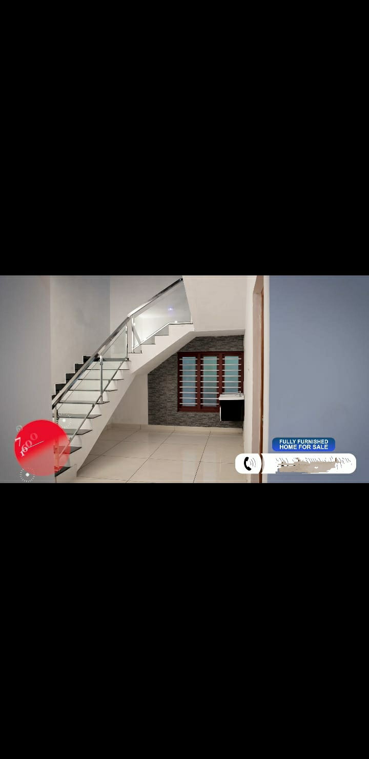 1550sqft, 3BHK Semifurnished Flat in Marine drive, Kochi