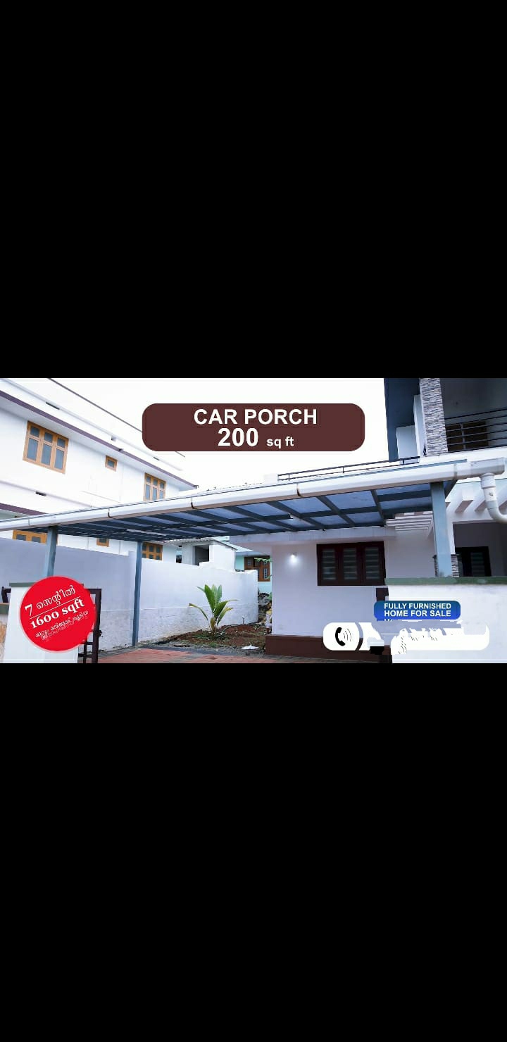 1550sqft, 3BHK Semifurnished Flat in Marine drive, Kochi